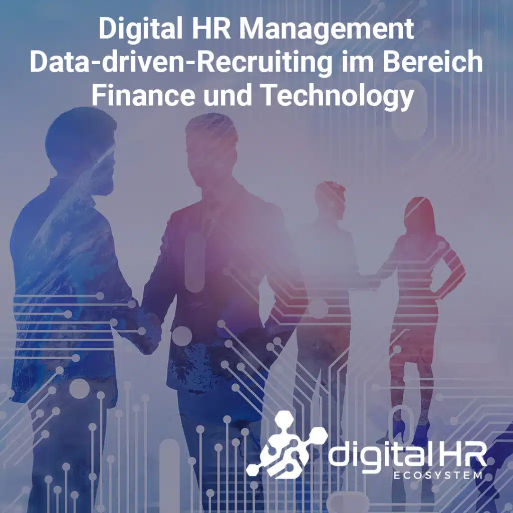 Infografik über datengesteuertes Recruiting in der Finanz- und Technologiebranche