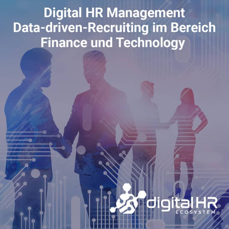 Infografik über datengesteuertes Recruiting in der Finanz- und Technologiebranche