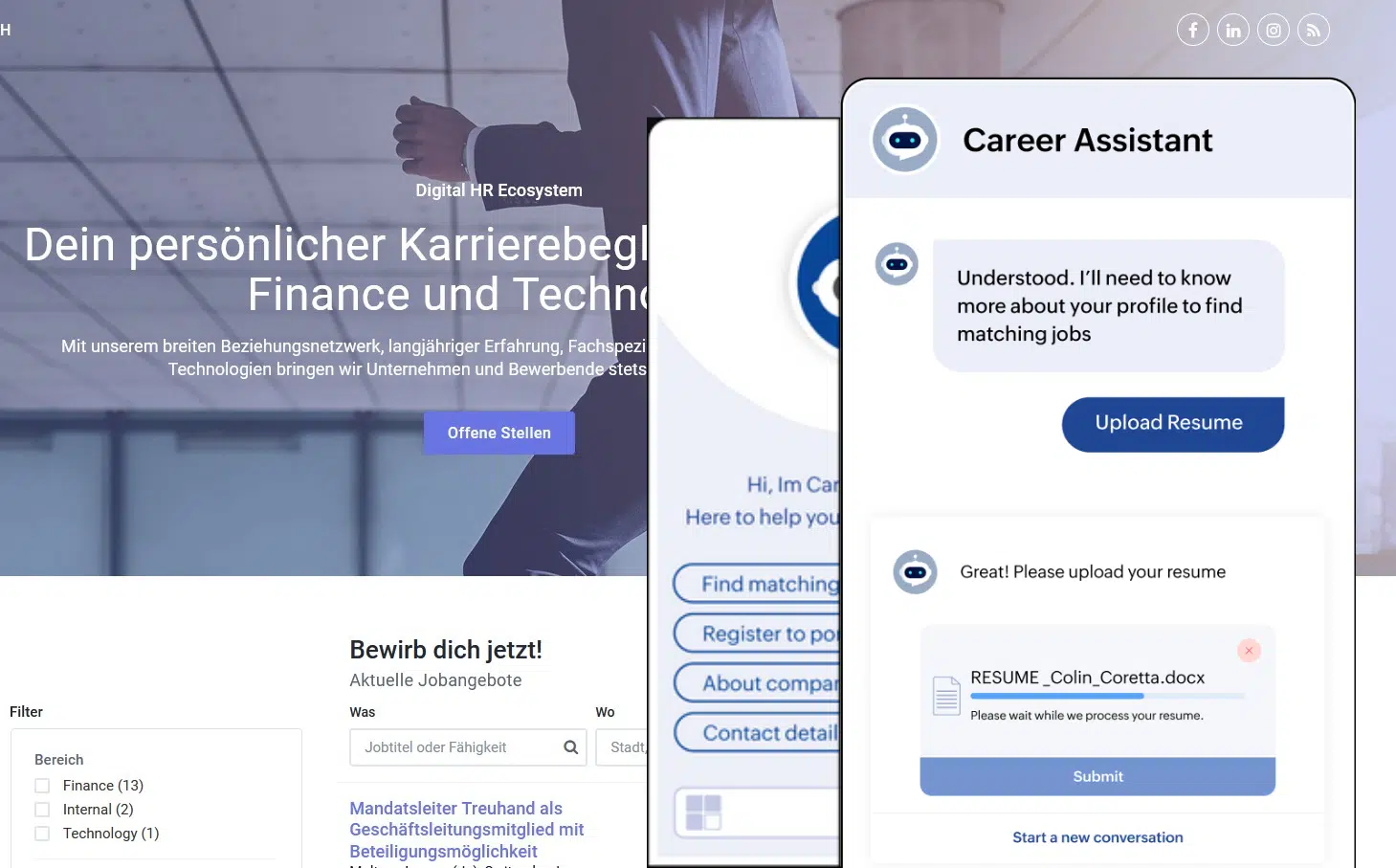 AI Karriereassistent
