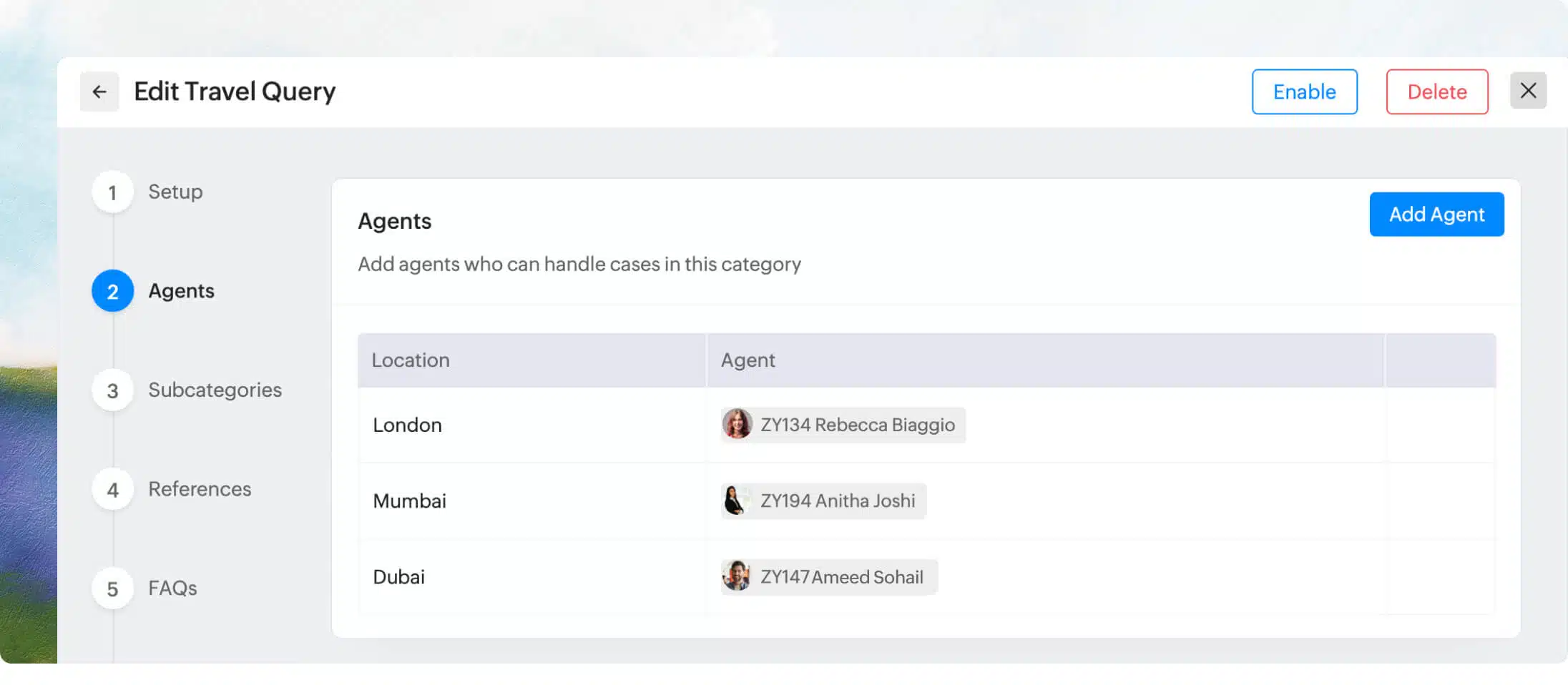 Zuordnung Themen bezogener Experten