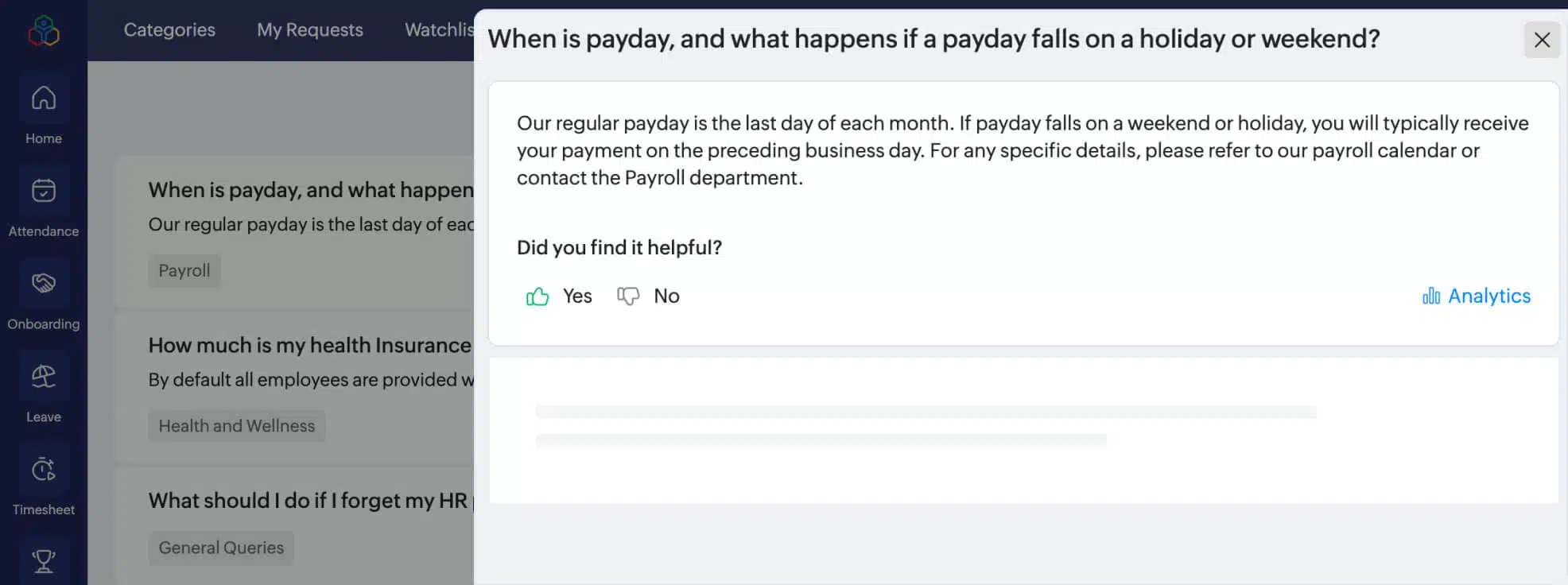 Fortlaufende Optimierung