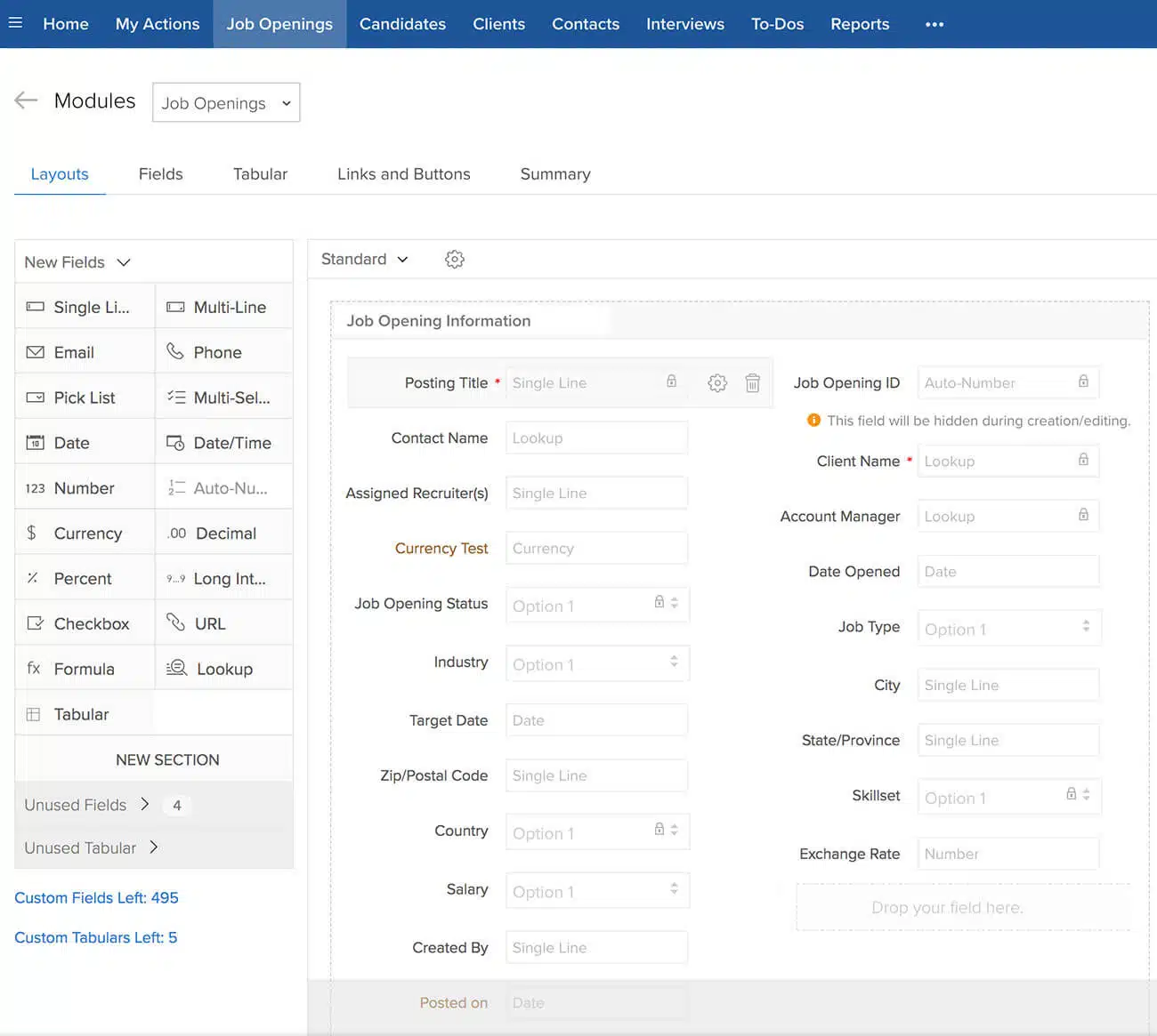 Einfache Anpassungen