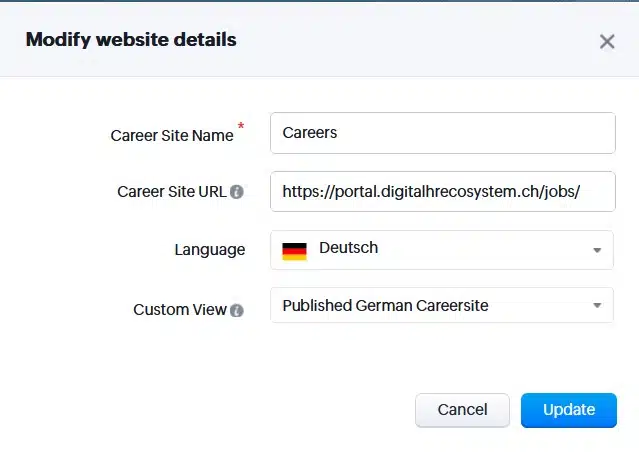 Einfache Konfiguration der Domain