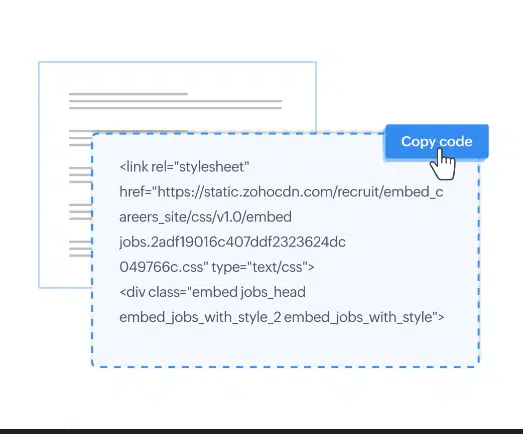 Einfach Einbindung in Ihre Firmenwebsite