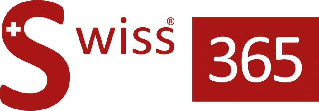 Swiss Salary 365 logo – Your trusted payroll solution for seamless, year-round salary management in Switzerland.