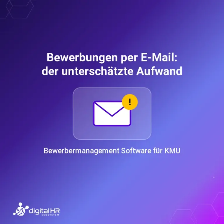 Grafik: Fast jedes fünfte Unternehmen rekrutiert noch ohne Bewerbermanagement Software